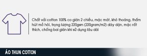 Vải Áo thun cotton