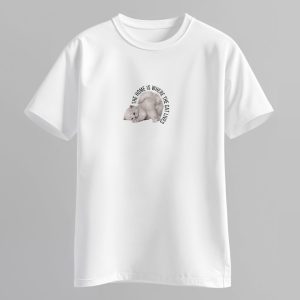 Home is Where the Cat Lives – Áo Thun Biểu Tượng Mèo Yên Bình- Everyday Icons