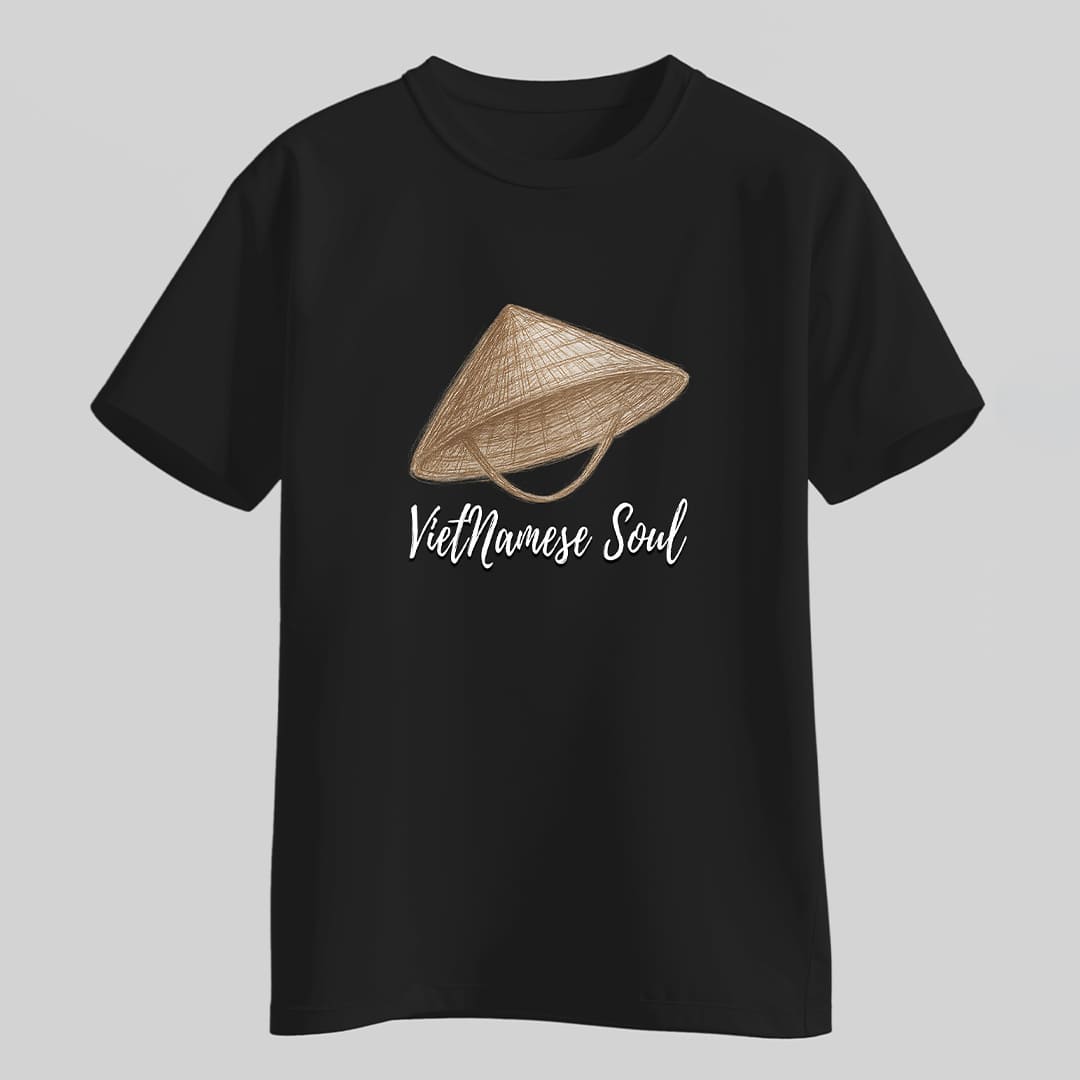 Áo Thun Vietnamese Soul -Biểu Tượng Nón Lá Việt- Vietnam Local Vibe