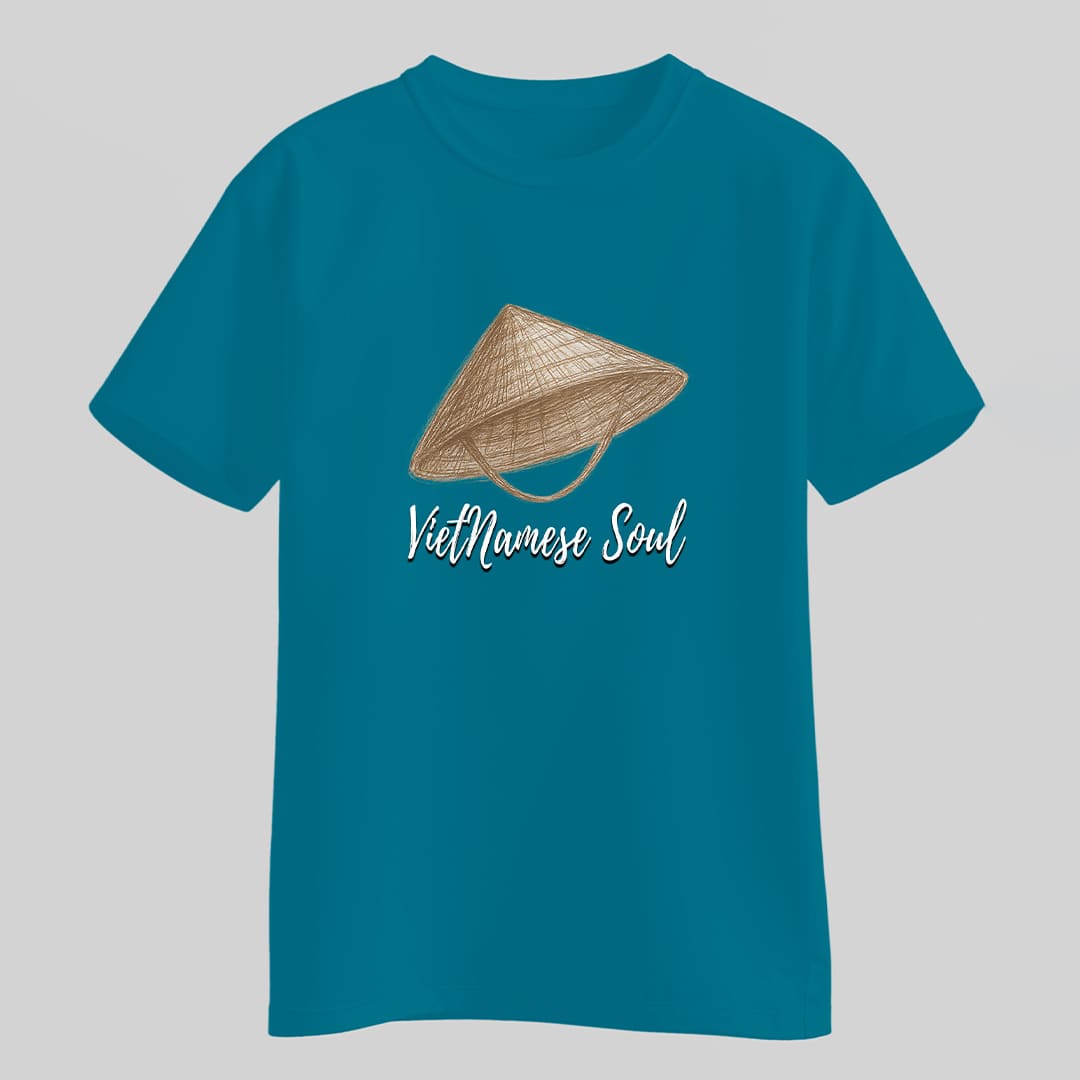 Áo Thun Vietnamese Soul -Biểu Tượng Nón Lá Việt- Vietnam Local Vibe