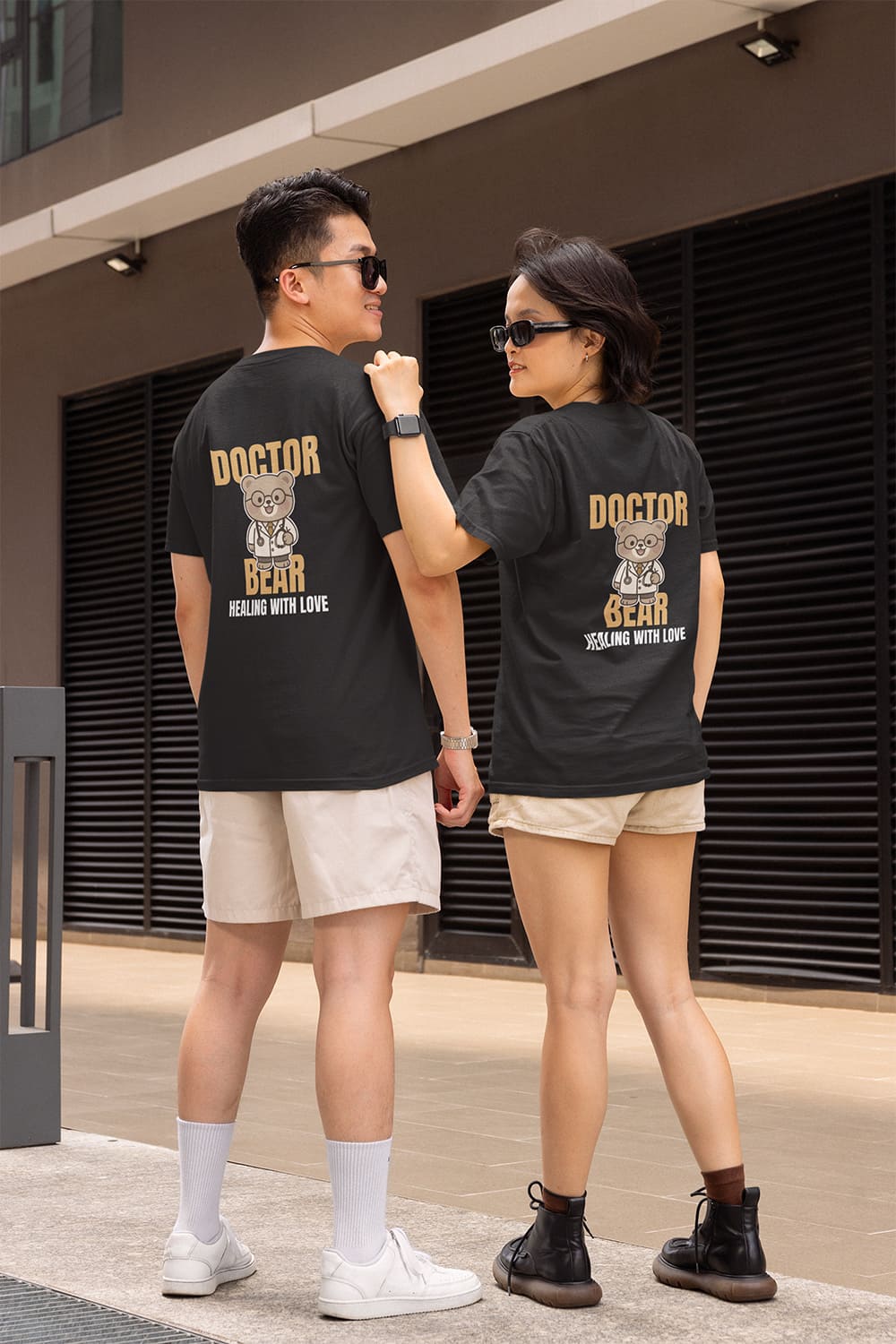 Áo thun gấu bác sĩ Doctor Bear – Healing with Love- Cute Jobs Colletion