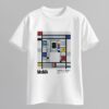 Áo thun nghệ thuật MoMA Grid Harmony Tee – Tối giản & cuốn hút- MoMA Inspired