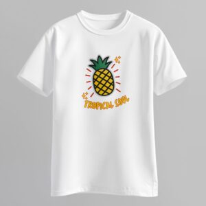 Áo Thun Quả Dứa - Tropical Soul Dễ Thương - Pop Art -Minimal Summer