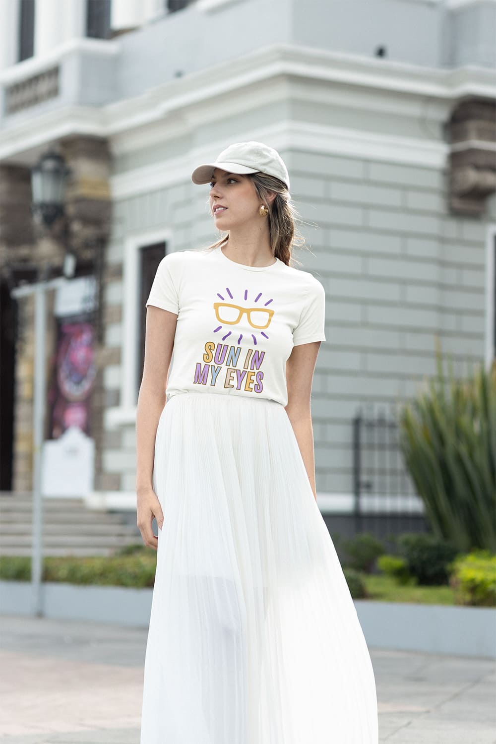 Áo thun Kính Mát– SUN IN MY EYES đậm chất hè - Pop Art - Minimal Summer