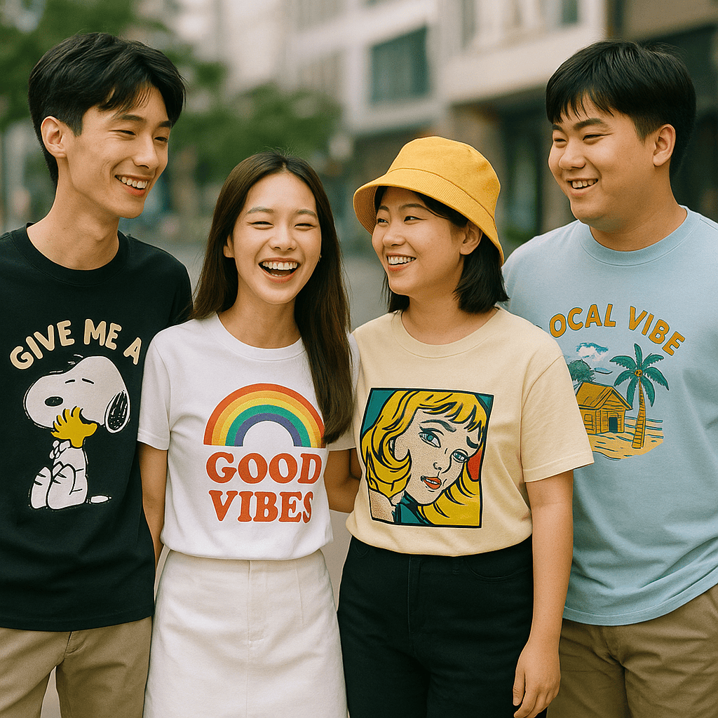 Vì Sao Áo Thun In Hoạ Tiết Được Giới Trẻ Yêu Thích? Góc Nhìn Văn Hoá, Tâm Lý Và Ứng Dụng