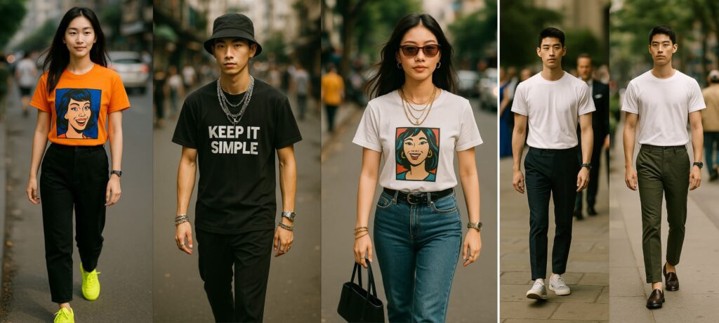 Cách Phối Giày, Áo Thun, Nón Và Phụ Kiện Để Tạo Outfit Hoàn Hảo