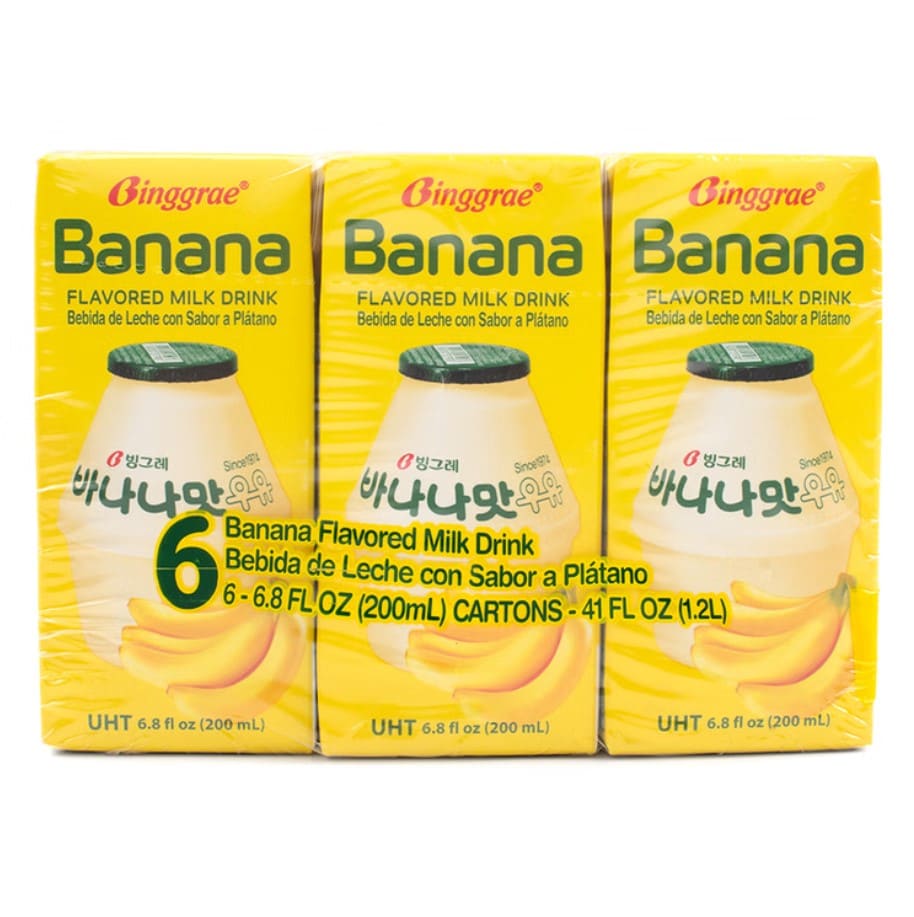 Sua Binggrae Vi Chuoi 6 hop 200 ml 6 pack 01