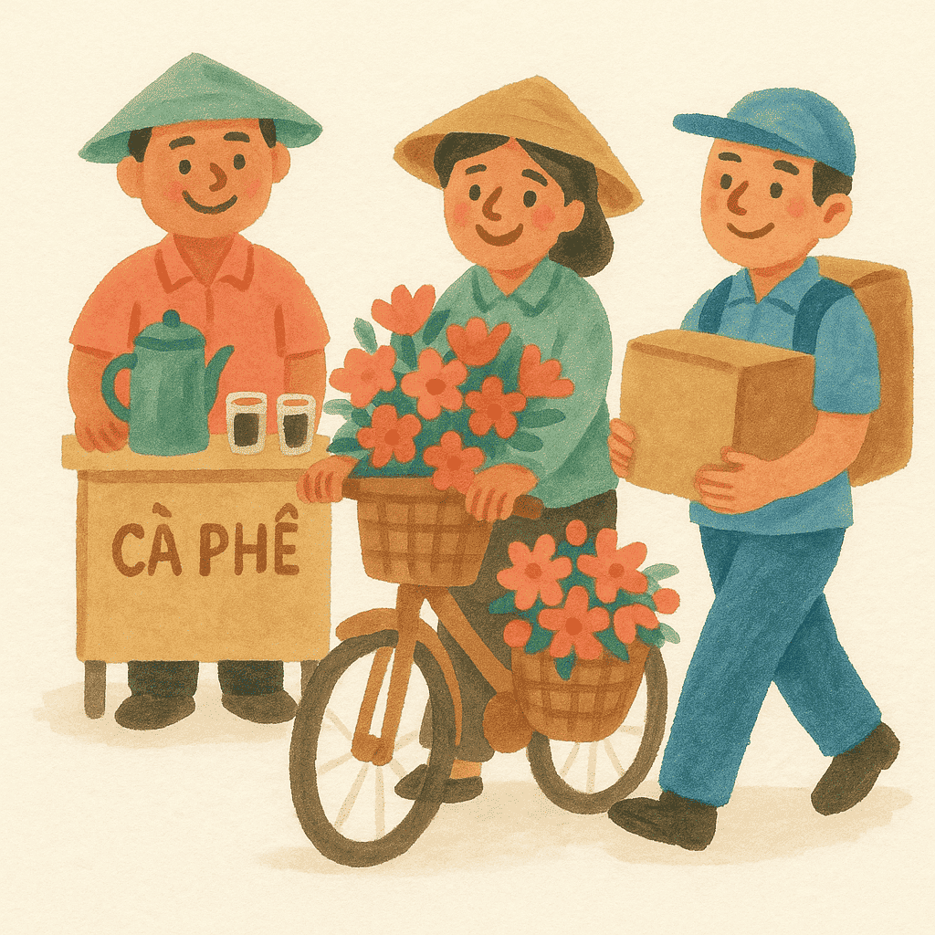 Cute Jobs Nghề dễ thương
